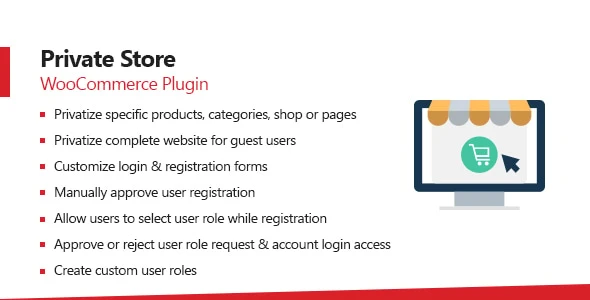 WooCommerce Private Store – Shop For Registered Users Plugin